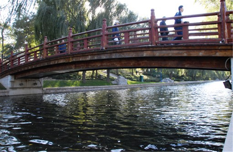 北京西土城沟河道告别黑臭