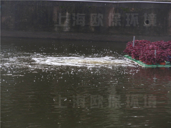 造流曝气机,生态浮岛,河道曝气,河道治理